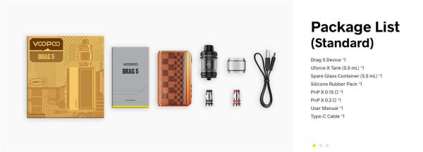 VOOPOO DRAG 5 KIT - Imagen 13