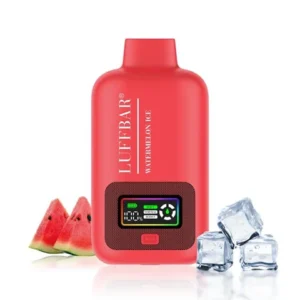 Vapeador Luffbar 40K recargable con pantalla y 40.000 caladas