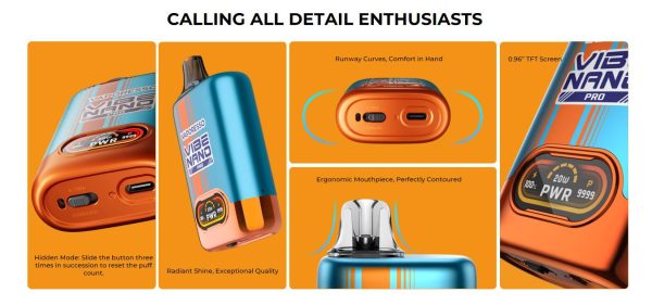 VAPORESSO VIBE NANO PRO POD - Imagen 8