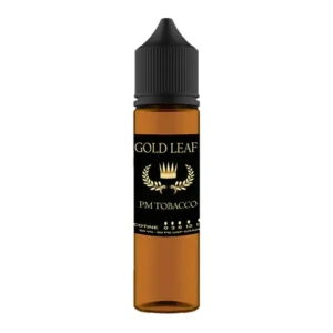 Botella Gold Leaf PM Tobacco 60ml sabor tabaco suave y elegante