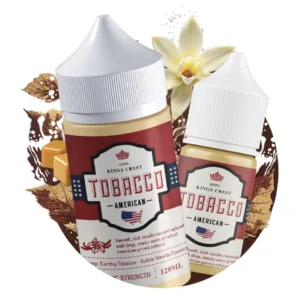 King Crest American Tobacco Salts 30ml líquido sabor tabaco clásico