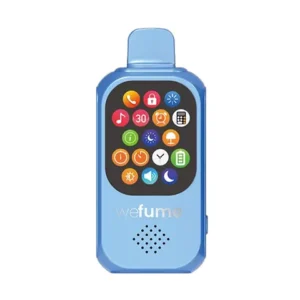 Fume WeFume 30K vapeador descartable color azul con pantalla táctil y 3 modos