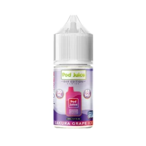 Pod Juice Sakura Grape Ice 30ml 35mg sales premium Made in USA