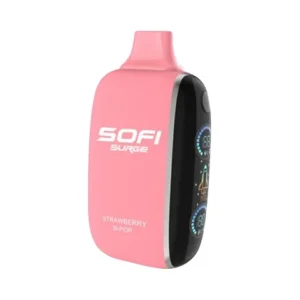 SOFI SURGE ZERO NIC 25K PUFFS - STRAWBERRY B-POP
